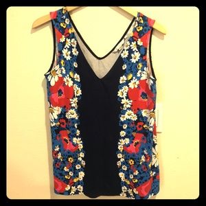 Bright, fun cotton sleeveless top from Boden